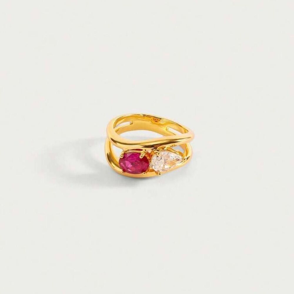 Gemstone ring D72